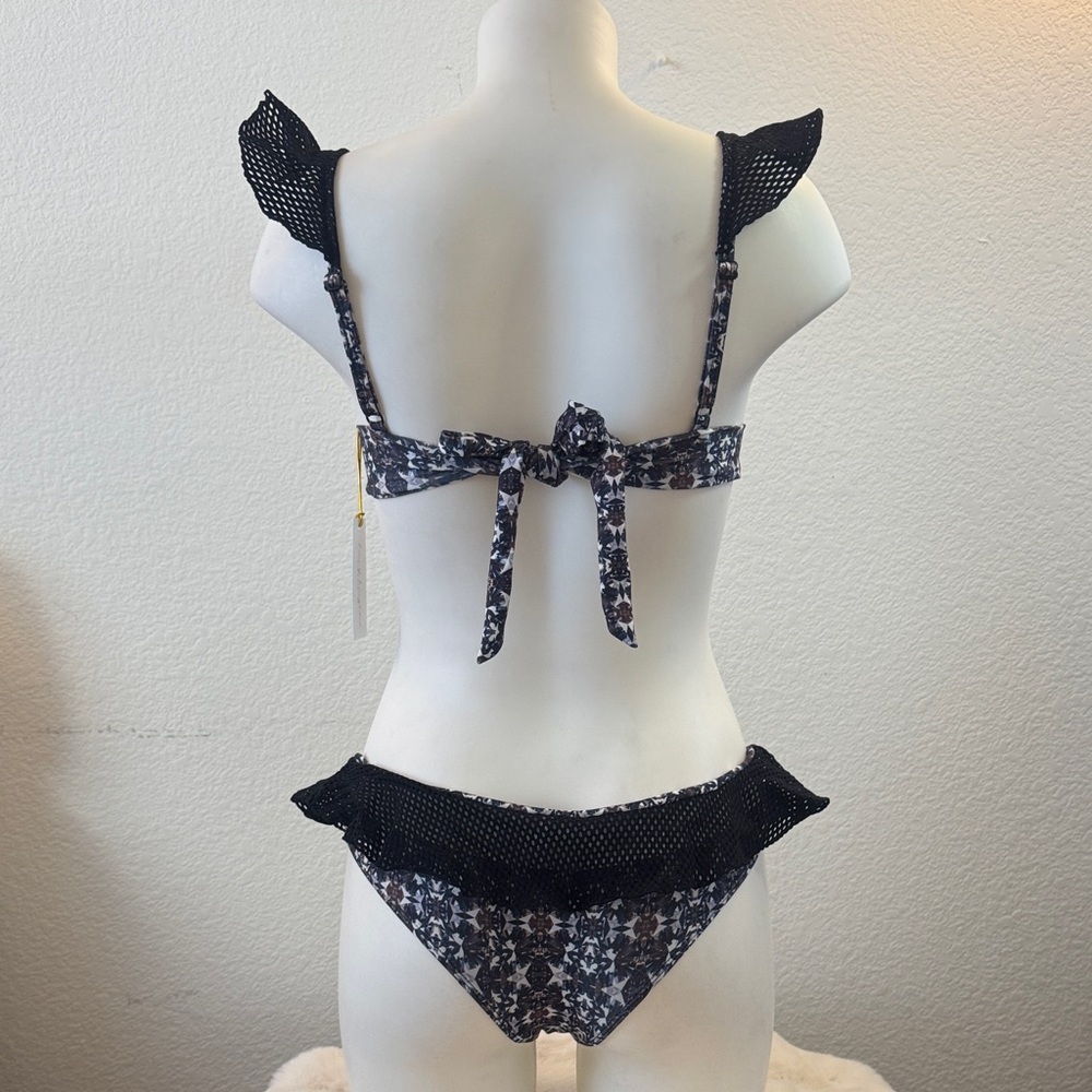 Floral Ruffle Bikini Set - Picture 4 of 4